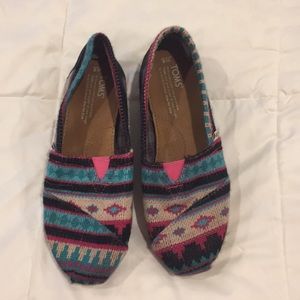 Toms knit Aztec Toms. Women’s 8